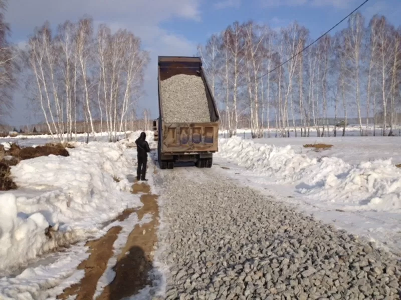 Доставка щебня, песка по Ярославлю и области
