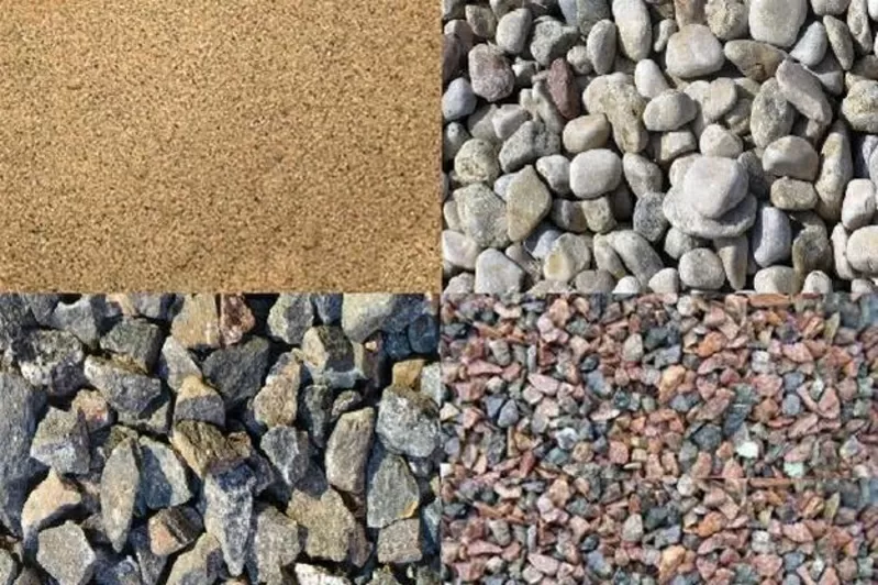 Песок, щебень, земля, пгс